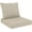 Beige, variant on Outdoor Seat Cushion Set 19 x 19 Inch Waterproof & Fade Resistant Patio Furniture Cushions with Removable Cover Deep Seat & Back Cushion with Tie Straps for Chair Sofa Couch