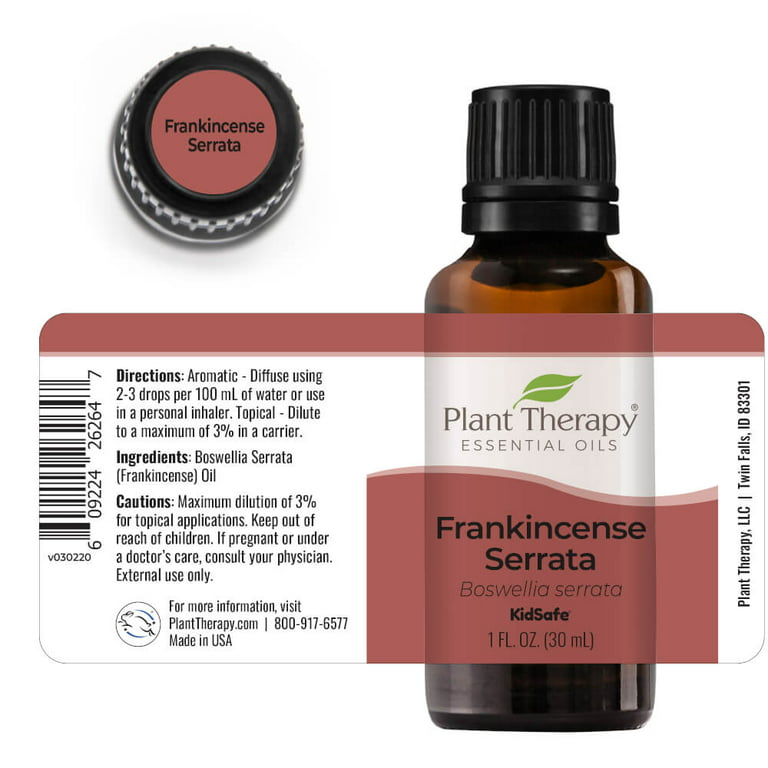 Now Foods 100% Pure Frankincense Essential Oil, Frankincense - 1 fl oz (30  ml) 