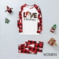 thumbnail image 7 of Odeerbi Matching Family Christmas Pajamas Sets Ladies 2025 Fashion Xmas Printed Tops And Pants Suits Family Parent-Child Outfits Loungewear Sleepwear Jammies for Mom, 7 of 7