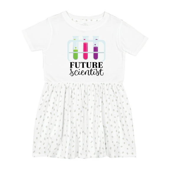 Inktastic Future Scientist Girls Chemistry Girls Toddler Dress