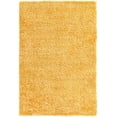 thumbnail image 3 of Unique Loom Davos Shag Collection Area Rug - Solid (4' 1" x 6' 1" Rectangle Sun Yellow), 3 of 7