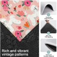 thumbnail image 3 of Pink Bichon Frise and Flower Kitchen Rugs Sets Of 3,Kitchen Runner Rugs Non Skid Washable,Decorative Kitchen Floor Mats for Kitchen,Sink,Laundry,17"x30"+ 17"x47" + 17"x59", 3 of 6