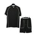 thumbnail image 1 of Conjunto de Lavado Corporal de Hombres 2-En-1 Running & Fitness Outfit, Pantalones Cortos de Ajuste Apretado con Manga Corta, Calcetines de Carrera de Hombres, 1 of 8