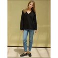thumbnail image 5 of Thick Knit V-neck Sweater, 5 of 5