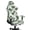 Cow Print Green White, variant on SCRAWLGOD Valentine's Day Decor Lip Heart Print Black 4 Pieces Gaming Chair Cover Stretchable Computer Chair Seat Slipcovers Universal Fit Gaming Chair Slipcovers with Armrest Covers