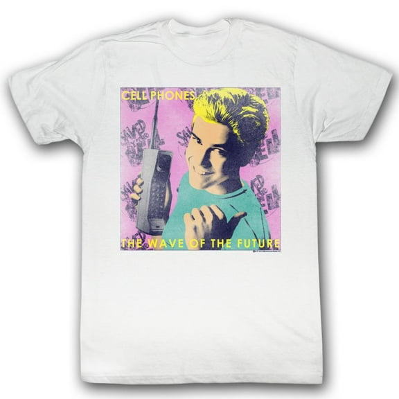 Saved by the Bell Cell Phones! White T-Shirt