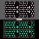 thumbnail image 3 of Luminous Nail Art Stickers Self Adhesive Breathable Festival Decoration Skull Self-adhesive Nail Art Decals For Halloween, 3 of 3