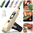 thumbnail image 2 of 7 Speed Electric Rechargeable Cat Dog Nail Grinder Ultra-Quiet Low Vibration Comfortable Pet Spa Moments, 2 of 5