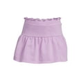 thumbnail image 5 of 365 Kids from Garanimals Girls French Terry Cloth Scooter Skirt, Sizes 4-10, 5 of 5