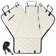 thumbnail image 1 of Cubierta para asiento de auto para perro NECKORY impermeable para asiento trasero - L, beige/negro, 1 of 7