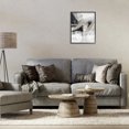 thumbnail image 3 of Stupell Industries Neutral Urban Complex Abstract Painting Black Framed Art Print Wall Art, 16 x 20, 3 of 10