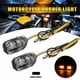 thumbnail image 2 of 2 uds 12v Mini 6 luces Led de señal de giro intermitentes bombilla plateada, 2 of 5