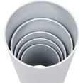 thumbnail image 5 of 5 Pcs White Cylinder Pedestal Stands Metal Cylinder Pedestal Display Stand Dessert Table Display Pillars Round Pedestals Stand for Wedding Baby Shower Birthday Event Decor, 5 of 7
