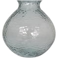 thumbnail image 6 of DecMode 13" Handmade Textured Recycled Glass Vase, 6 of 11