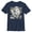 Navy Blue, variant on Boy's Lion King Mufasa Stripe Profile  Graphic Tee White Medium