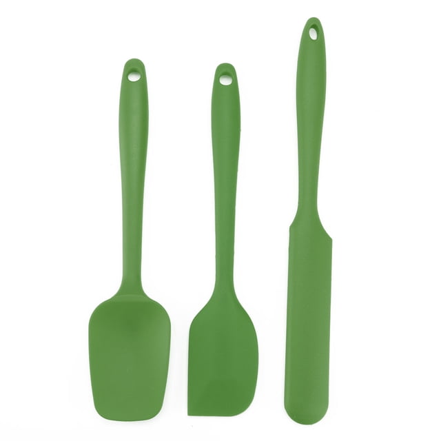 Juego de Espátula de Silicona Unique Bargains Calor Resistente Verde