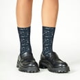 thumbnail image 4 of Fuzoiu Romantic Eiffel Tower Print Kids Socks For Boys Girls,Grip Crew Socks with Non Slip,Lightweight Stretch Crew Socks,Toddlers Crew Boot Socks, 4 of 5