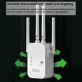 thumbnail image 2 of Amplificador de Señal WiFi Dual Band 1200M con 4 Antenas y Puerto Ethernet para Cobertura Total, 2 of 8