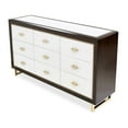 thumbnail image 4 of Michael Amini Belmont Place 9-Drawers Bedroom Dresser in Espresso, 4 of 17