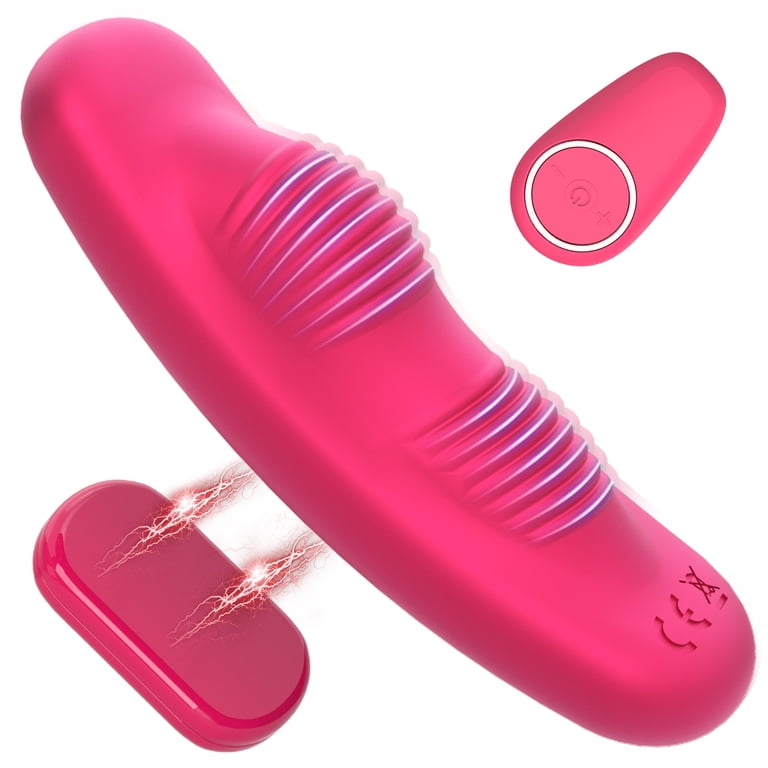 Areskey Vibrating Panties with Magnetic Clip with Remote Control, Sex Toys Butterfly  Vibrators for Women with 10 Vibration Modes, Waterproof Wearable Rose  Vibrator for Couples