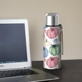 thumbnail image 5 of 20 Oz Colorful Fall Pumpkins Pattern Coffee Tumbler Double Wall Insulated Stainless Steel Water Bottle | Metal Reusable Thermoses Flask with Cup Cap | Leak & Sweat Proof with Anti-Dust Lid, 5 of 7