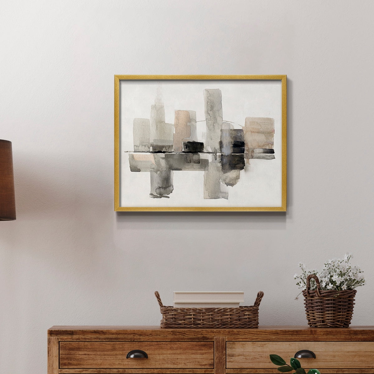 Urban Oasis I by Sally Swatland - Restickable Framed Giclée Print