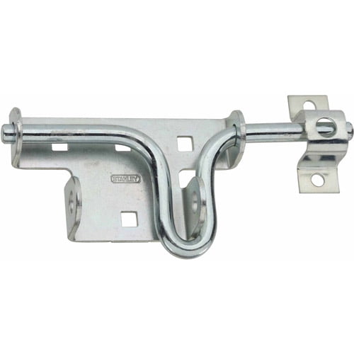 Stanley Hardware 760814 Zinc Plated Heavy Duty Slide Action Gate Bolt