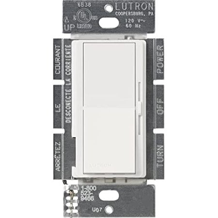 Lutron, Snow DVSCELV-303P-SW Diva 300-watt 3-Way Electronic Low-Voltage Dimmer
