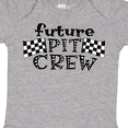 thumbnail image 4 of Inktastic Future Pit Crew Racing Flags Boys or Girls Baby Bodysuit, 4 of 5