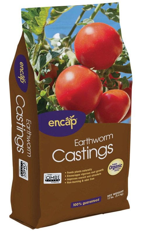 Encap 11213-4 Earthworm Castings Compost, 12-Lb. by ENCAP LLC