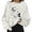 11-White707, variant on SONXAHE Cosmic-Print Sweatshirt for Women Oversized-Cut Boho Casual Crew Neck Pullover