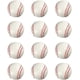 thumbnail image 5 of 12 Uds. Pelotas de espuma para apretar con temática deportiva de béisbol de 2,5 pulgadas para aliviar el estrés, pelotas deportivas de béisbol realistas y relajantes, 5 of 5