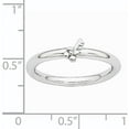 thumbnail image 2 of Sterling Silver Rhodium Key Ring, 2 of 6
