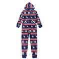 thumbnail image 4 of GYRATEDREAM Matching Christmas Pajamas for Family, Holiday PJs Hooded One-Piece PJS Family Jumpsuit Vacation Deer Loungewear, 4 of 9