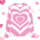 thumbnail image 5 of Blusas y camisas de manga larga con cuello redondo Camisas con estampados de manga larga Cuello redondo lindo Blusas casuales elegantes Ropa Camisas de cuello redondo Niña Top de poliéster, 5 of 5