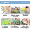 thumbnail image 7 of BYGFHLYW Diamond Art Kits for Adults, Just Breathe Daisy Flower Hummingbird 5D Full Round Drill DIY Diamond Painting, Rustic Floral Home Wall Decor, 11.8x15.8 Inch, 7 of 7