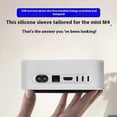 thumbnail image 5 of For Apple Mac Mini M4 M4 Pro 2024 Silicone Case Computer Host Anti-Slip Shockproof Protective Cover, 5 of 5