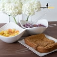 thumbnail image 3 of Impresserve 9.5" Clear Disposable Plastic Serving Utensils Set - 24 Count, 3 of 7