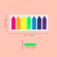 thumbnail image 2 of BRIGHTFUFU Transparent Highlighter Tape Fluorescent Index Tabs 10pcs Highlighting Planners, 2 of 8