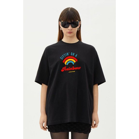 John Prine Sittin On A Rainbow In Spite Of Ourselves Shirt, for men & women, up to size 5XL