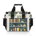 thumbnail image 7 of FORMRS Insulated Cooler Bag 24 Cans Capacity Soft Leakproof Lunch Box with Side Pockets, White Shelf, 7 of 7