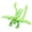 Green, variant on Giaone Articulated Phoenixes Sculpture with Movable and Joints, 3D Printed Home Decor
