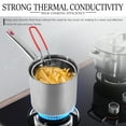 thumbnail image 4 of NewSoul Deep Fryer Pot with Strainer Basket Stainless Steel Deep Frying Pot 1.8L Oil Mini Fryer Portable Deep Fryer Deep Fryer Oil Saver Deep Frying Oil Container for Cooking Frying, 4 of 9