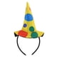 thumbnail image 2 of 2x Polka Dot Sombrero Diadema Jester Hairband Disfraz Fancy Pty Baoblaze Sombrero de bufón de payaso, 2 of 8