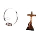 thumbnail image 5 of Portabotellas de vino,Soporte para botellas de vino,soporte para botellas de vino,estante de hierro,Estatua católica,Colección religiosa de la estatua de la Virgen María,Figura de la cruz de, 5 of 8