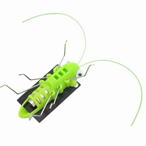 Flmtop Creative Fun Solar Power Robot Insect Locust Grasshopper
