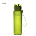 thumbnail image 3 of Yuarrent Botella de agua Taza de plástico portátil para beber A prueba de fugas Deportes Viajes Drinkware Botella al aire libre, Verde, 400ML Type2 NO2 Yuarrent HA004187-02, 3 of 6