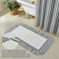 thumbnail image 5 of VHC Brands Sawyer Mill Black Bathmat 27x48, 5 of 5