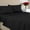 04 - Black, variant on King Size 4 Piece Sheet Set - Brushed Microfiber - Soft Bed Sheets for King Size Bed - Includes 1 Fitted, 1 Flat, & 2 Pillow Cases - Deep Pocket Beige