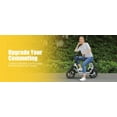 "Caroma 14"" Fat Tire Electric Scooter Bike, 25 Miles Range, 20MPH